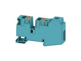 WEIDMULLER 2860570000 DIN Rail Mount Terminal Block, Power Feed-In, 5 Positions, 14 AWG, 2 AWG, 35 mm², Push In, Screw