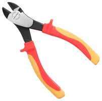 MULTICOMP PRO MP-VDE-DIAG7 Pliers, Diagonal, 7" Length, Chrome Vanadium, Thermoplastic Rubber Handle, 1000V, VDE