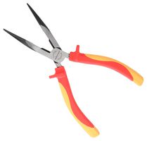 MULTICOMP PRO MP-VDE-LN8 Pliers, Long Nose, 8" Length, Chrome Vanadium, Thermoplastic Rubber Handle, 1000V, VDE