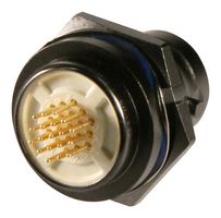 AMP - TE CONNECTIVITY 2174217-2 Circular Connector, M14, Standard Circular Connector, NMSMC Series, Jam Nut Receptacle, 19 Contacts