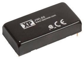 XP POWER JWL5048S05 Isolated Through Hole DC/DC Converter, ITE, DIP, 4:1, 50 W, 1 Output, 5 V