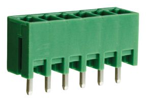 CAMDENBOSS CTBP93VD/6 Terminal Block, Closed Ended, Header, 3.5 mm, 6 Positions, Through Hole Vertical
