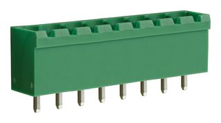 CAMDENBOSS CTBP9300/8 Terminal Block, Closed Ended, Header, 5 mm, 8 Positions, Through Hole Vertical