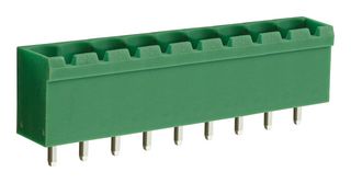 CAMDENBOSS CTBP9308/9 Terminal Block, Closed Ended, Header, 5.08 mm, 9 Positions, Through Hole Vertical