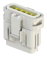 EDAC 560-005-000-210 Connector Housing, IP67, White, 1-1.3mm, E-Seal 560 Series, Receptacle, 5 Positions, 2.5 mm