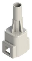 EDAC 572-001-000-100 Connector Housing, IP67, White, E-Seal 572 Series, Plug, 1 Positions, 5.8 mm