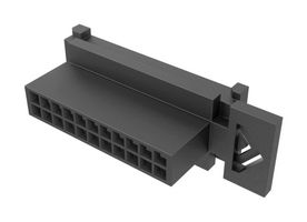 AMPHENOL COMMUNICATIONS SOLUTIONS 10160855-22GLF Connector Housing, Minitek Pwr 3.0 10160855 Series, Plug, 22 Positions, 3 mm