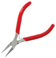 MULTICOMP PRO MP012506 Pliers, Box Joint, Flat Nose, Smooth Jaw, Comfortable Insulated Grips, Stainless Steel, 4.72" L