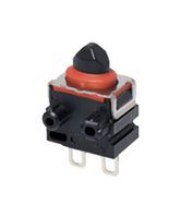 OMRON ELECTRONIC COMPONENTS D2EW-B02H Microswitch, Sealed, Ultra Subminiature, Pin Plunger, SPST-NC, Solder Lug, 100 mA, 12 V
