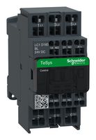 SCHNEIDER ELECTRIC LC1D183BL Contactor, LC1D, 18 A, DIN Rail, Panel, 690 VAC, 3PST-NO, 3 Pole, 10 kW