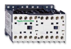 SCHNEIDER ELECTRIC LC2K0901M7 Contactor, 9 A, DIN Rail, Panel, 600 VAC, 3PST-NO, 3 Pole, 5 hp