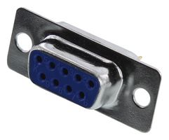 MULTICOMP SPC15463 D Sub Connector, DB9, Standard, Receptacle, 9 Contacts, DE, Solder
