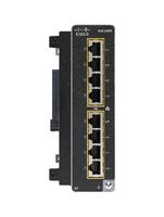 CISCO SYSTEMS IE-3400H-8FT-E Switch, 8 Ports, Industrial, Fast Ethernet, Wall, M12 D-Coded x 8, 10Mbps, 100Mbps