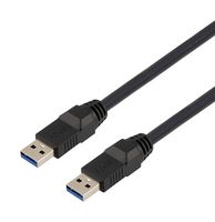 L-COM CAU3HFAA-BLK-105M