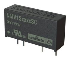MURATA POWER SOLUTIONS NMV1S0505SC Isolated Through Hole DC/DC Converter, ITE, SIP, 1 W, 1 Output, 5 VDC