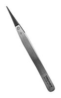 MENDA 3C-CB-SA-CH Tweezers, Precision, Carbon Fiber Replaceable Tip, Style 3C, Straight, Pointed, Stainless Steel