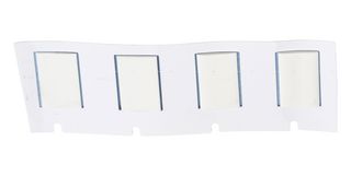 BRADY M4-250-075-342 Wire Marker, Heat Shrinkable Sleeve, Blank (No Legend), PO (Polyolefin), White, 6.35mm x 19mm