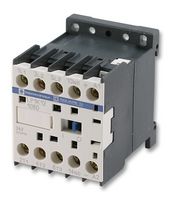 SCHNEIDER ELECTRIC LP1K1210BD Contactor, 12 A, DIN Rail, Panel, 690 VAC, 3PST-NO, 3 Pole, 4 kW