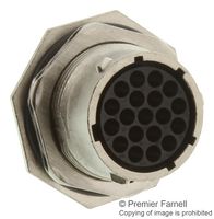 SOURIAU-SUNBANK / EATON UT071619SH Circular Connector, Standard Circular Connector, Souriau Trim Trio UT0 Series, Jam Nut Receptacle