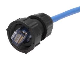 PLATINUM TOOLS 742C Modular Connector, RJ45 Plug, 1 x 1 (Port), 8P8C, Cat5e, Cat6, IP67, Cable Mount