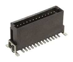 HARTING 15130162601000 Pin Header, Board-to-Board, 1.27 mm, 2 Rows, 16 Contacts, Surface Mount, Har-flex Series