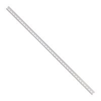 SQUARE D BY SCHNEIDER ELECTRIC 9080MH312 DIN Mounting Rail, w/Slotted Hole, DIN Rail, Schneider Linergy Series Terminal Blocks, 304.8 mm