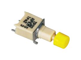 APEM TP33WS83565 Pushbutton Switch, TP Series, SPST-NO, Off-(On), Round Plunger