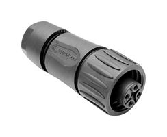 AMPHENOL SINE/TUCHEL C016 20D003 110 12 Circular Connector, Internal cable clamping & clamping ring, Standard Circular Connector