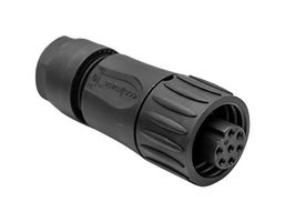AMPHENOL SINE/TUCHEL C016 30D006 100 12 Circular Connector, Strain relief w/ clamping ring, Standard Circular Connector, ecomate M Series