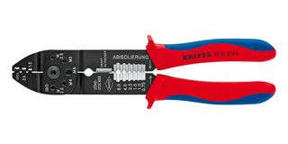 KNIPEX 97 21 215 B Combination Pliers, 9.05" Overall Length, 20 to 14 AWG