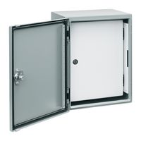 NVENT HOFFMAN CSP2424 Swing-Out Panel, 21.84" X 21.78" Steel, Light Grey