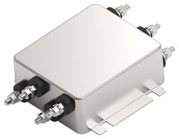 CORCOM - TE CONNECTIVITY 15KESS6BFPW Power Line Filter, General Purpose, 520 VAC, 15 A, Three Phase, Chassis Mount