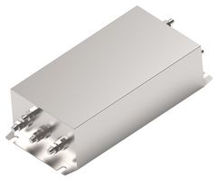 CORCOM - TE CONNECTIVITY 125KEBS6BFPD Power Line Filter, General Purpose, 520 VAC, 125 A, Three Phase, Chassis Mount