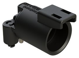 AMPHENOL SINE/TUCHEL ATFHD13-1-12P-BM03 Automotive Connector, Size 12, ATHD Series, Right Angle Receptacle, 1 Contacts, PCB Pin