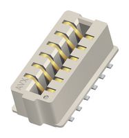 KYOCERA AVX 9159008651906 Card Edge Connector, Top Entry, Dual Side, 1.6 mm, 8 Contacts, Surface Mount, Straight