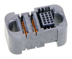 MOLEX 219563-0011 Rectangular Power Connector, 16 Contacts, Guardian HD 219563 Series, PCB Mount, Press Fit