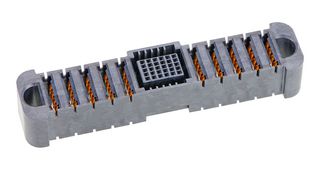 MOLEX 219563-0027 Rectangular Power Connector, 34 Contacts, Guardian HD 219563 Series, PCB Mount, Press Fit