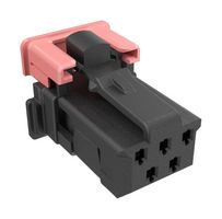 AMPHENOL COMMUNICATIONS SOLUTIONS 10142348-005LF Connector Housing, Minitek MicroSpace 10142348 Series, Receptacle, 5 Positions, 1.27 mm
