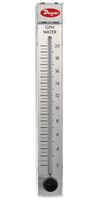 DWYER RMC-134-SSV Liquid Flowmeter, 2GPH to 20GPH, 100psi, 12.7mm, 2%, RATE-MASTER RMC Series