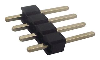 HARWIN M20-9990445 Pin Header, Board-to-Board, 2.54 mm, 1 Rows, 4 Contacts, Through Hole, M20 Series