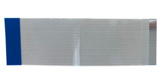 MULTICOMP PRO MP-FFCA10203052B FFC / FPC Cable, 20 Conductor, 1 mm, Opposite Sided Contacts, 12 ", 305 mm, White