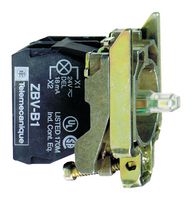 SCHNEIDER ELECTRIC ZB4BW0M15 Contact Block, SPST-NO/NC, Screw Clamp, 2 Pole, 6 A, 120 V