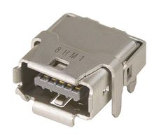 HARTING 09452819001 Modular Connector, IX Type B Jack, 1 x 1 (Port), 10P10C, Cat6a, IP20, Surface Mount
