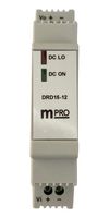 MULTICOMP PRO MP-DRD15-12 Isolated DIN Rail Mount DC/DC Converter, ITE, 4:1, 15 W, 1 Output, 12 V, 1.25 A