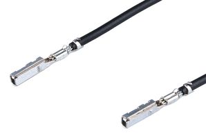 MOLEX 224451-1114 Cable Assembly, Pre-Crimped Lead Stac64 Socket to Stac64 Socket, 11.8 ft, 300 mm, 224451 Series