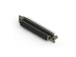 EDAC 628-037-220-049 D Sub Connector, High Profile, Standard, Receptacle, 628 Series, 37 Contacts, DC, Solder
