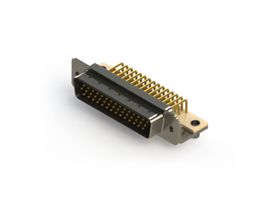 EDAC 633-M44-263-BN3 D Sub Connector, High Density, Plug, 633M Series, 44 Contacts, DB, Solder