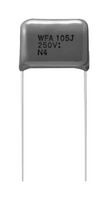 PANASONIC ECQE2104KB General Purpose Film Capacitor, Metallized PET, Radial Box - 2 Pin, 0.1 µF, ± 10%, 125 V, 250 V