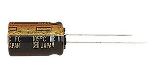 PANASONIC EEUFC1H561S Electrolytic Capacitor, 560 µF, 50 V, ± 20%, PC Pin, 5000 hours @ 105°C, Polar