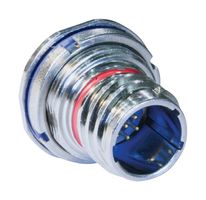 GLENAIR 805-003-22M12-26PD Circular Connector, Mighty Mouse 805 Series, Wall Mount Receptacle, 26 Contacts, Crimp Pin